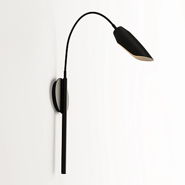 Petal Swing Arm Sconce 3D model image 1 