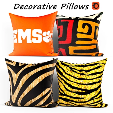 Decorative Pillow Set: EMMTEEY 338 3D model image 1 