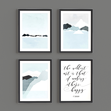 Posters minimalism. 12 pieces