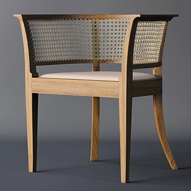 Modern Faaborg Chair: Carl Hansen Design 3D model image 1 