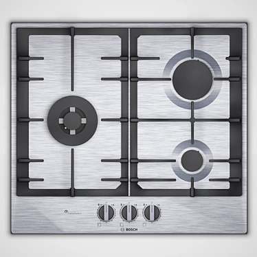 Bosch PCC6A5B90 Cooktop: Sleek and Efficient 3D model image 1 