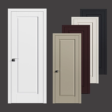 Elegant Profildoors 100U 3D model image 1 