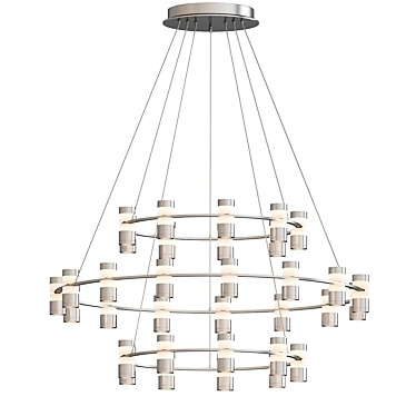 Eurofase Netto Chrome Wall Sconce 3D model image 1 