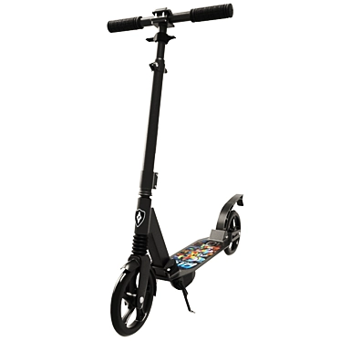  Adjustable Poly Scooter 3D model image 1 