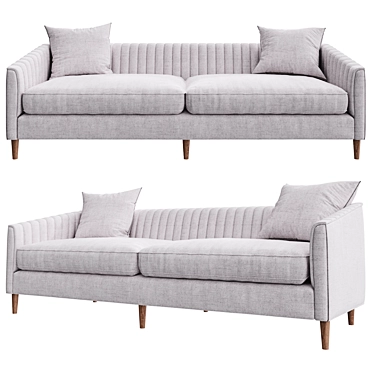 Madison Creek EVE Sofa: Modern and Stylish 3D model image 1 