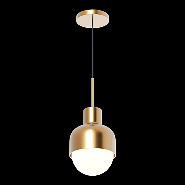 Minimalistic Pendant Light: Lampatron POD 3D model image 1 