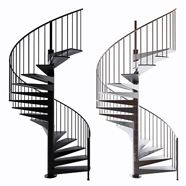 Versatile Stairs Design Kit 3D model image 1 
