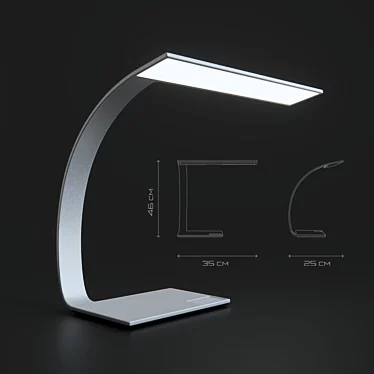 Bork L 781: Sleek LED Desk Lamp 3D model image 1 