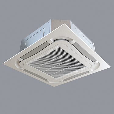 Coolaire Cassette AC: Efficient Cooling for Any Space 3D model image 1 