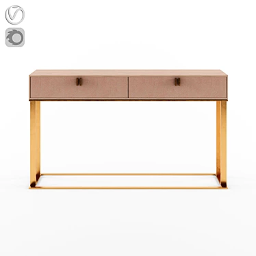BRISBANE Console: Elegant and Functional 3D model image 1 