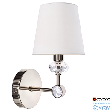 Maytoni Riverside Bra: Elegant Lighting Solution 3D model image 1 