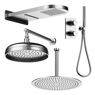 Luxury Viva Lusso Spring Shower 3D model image 1 