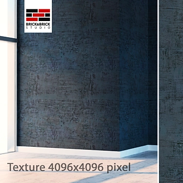 Seamless Detailed Metal Texture 3D model image 1 