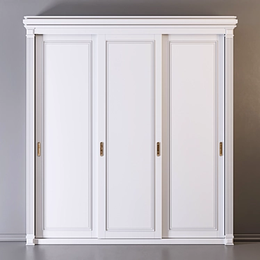 Versatile 32-inch Cabinet 3D model image 1 