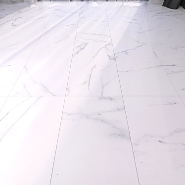 Luxury Marble Floor Tiles 3D model image 1 