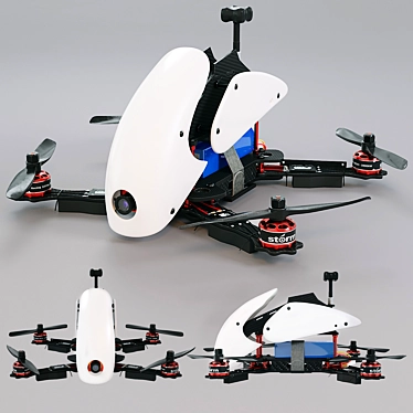 Storm SRD280 V5 Racing Drone 3D model image 1 