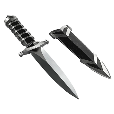 Fantasy Dagger: PBR Textures & V-Ray Renders 3D model image 1 