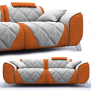 Lamborghini Casa Kate Sofa: Luxury in Your Living Room 3D model image 1 