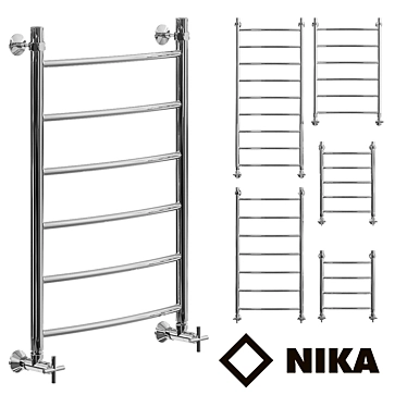 Luxury Towel Rail Collection 3D model image 1 