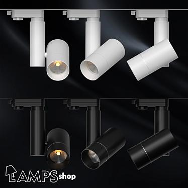 Magnetic Telescope Track: Innovative & Versatile 3D model image 1 