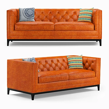 Title: Elegant Anderson Ethan Allen Sofa 3D model image 1 