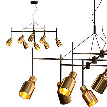 Illuminating Elegance - Pendant Lights 3D model image 1 