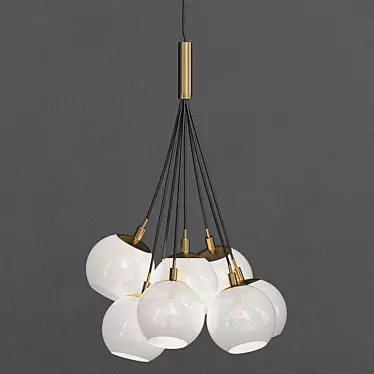 SAIC Together Pendant Light 3D model image 1 