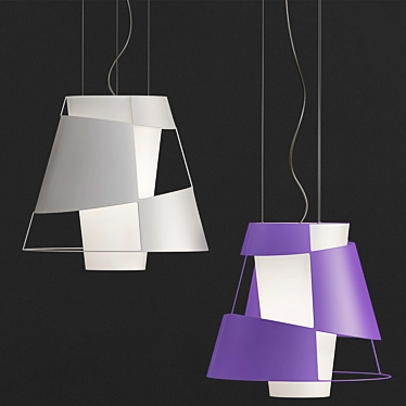 Elegant Pallucco Pendant Lamp 3D model image 1 