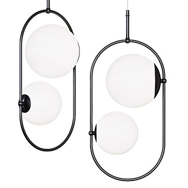 UMMO KOBAN C Ceiling Pendant Lamp - Stylish and Versatile Lighting Solution 3D model image 1 