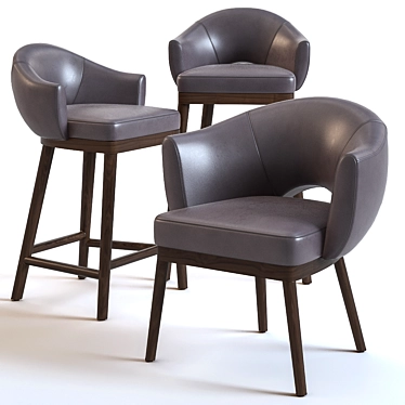 Bruno Moinard Gumi: Sleek and Chic 3D model image 1 