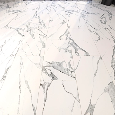 Multi-Texture Marble Floor Tiles 3D model image 1 