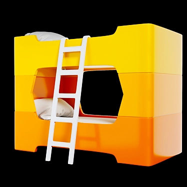 Bunky: The Versatile Colorful Tower 3D model image 1 