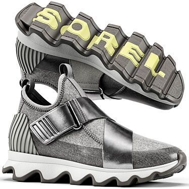 Sorel Kinetic Sneak: Stylish Dove 3D model image 1 