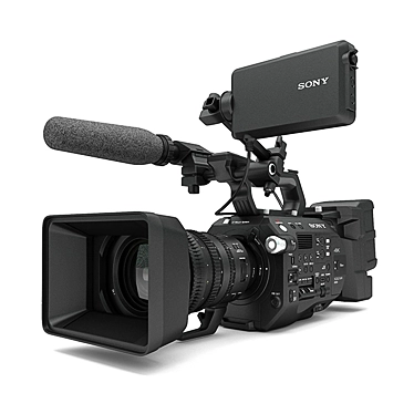 Sony FS7-II: Ultimate Broadcasting Camera 3D model image 1 