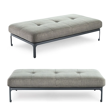 Title: Modernista Bench 160: A Stylish Seating Solution

Title (Russian translation): Bench 160 Модерни 3D model image 1 