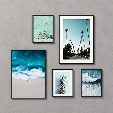 Picture frame Sherpa Blue