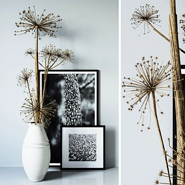 Elegant Decor Set 3D model image 1 