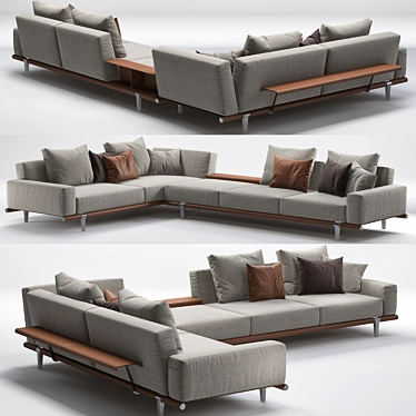 Poltrona Frau LET IT BE: Stylish and Versatile Seating 3D model image 1 