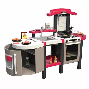 Smoby Tefal Super Chef 3D model image 1 