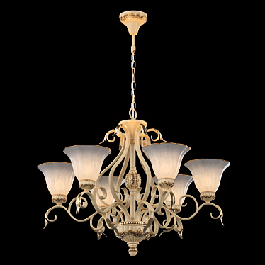 Elegant Versace Chiaro Lighting 3D model image 1 