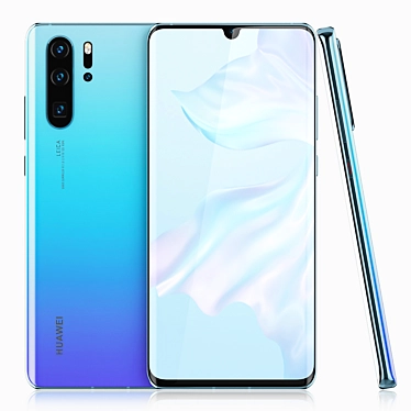 Huawei P30 Pro: Crystal Clear Excellence 3D model image 1 