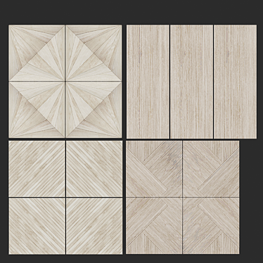 Minnesota Ash Wall Decor Set by Starwood 3D model image 1 