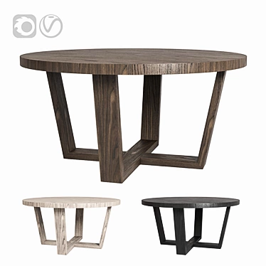 Restoration Hardware ANTOCCINO ROUND DINING TABLE