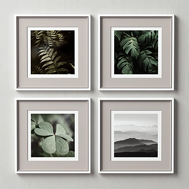 Versatile Frame Set-110: 4 Colors, 3 Sizes 3D model image 1 