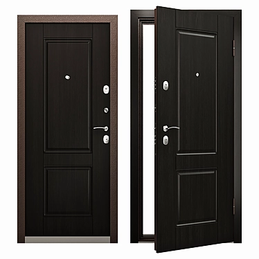 Torex DELTA-M 10 D15: Reliable Entrance Door 3D model image 1 