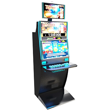 Kingo's 3D Casino Slot Machine 3D model image 1 