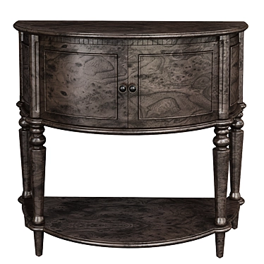 Rustic-Style Hameldon Console Table 3D model image 1 