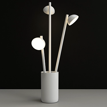 Elegant Mantra ADN 6267 Lamp 3D model image 1 