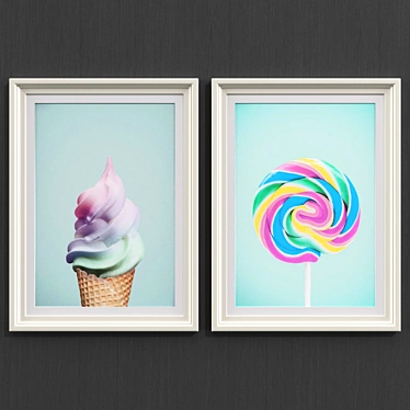 Modern Style Art Collection #216 3D model image 1 