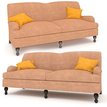 Modern Comfort: Culver Sofa 3D model image 1 